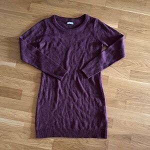 Jacqueline de Yong Plum Ribbed Knit Sweater